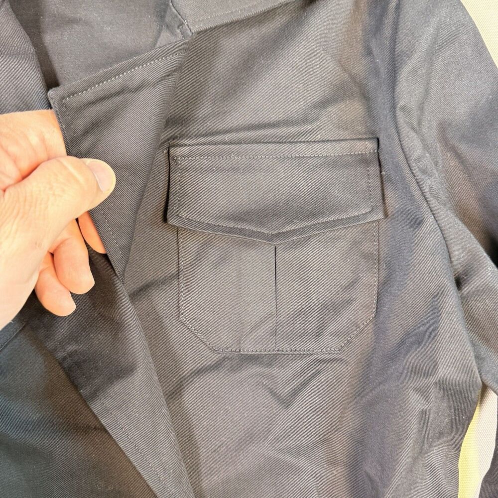 Saint + Sofia Blazer Jacket With Buttons, Black, … - image 7